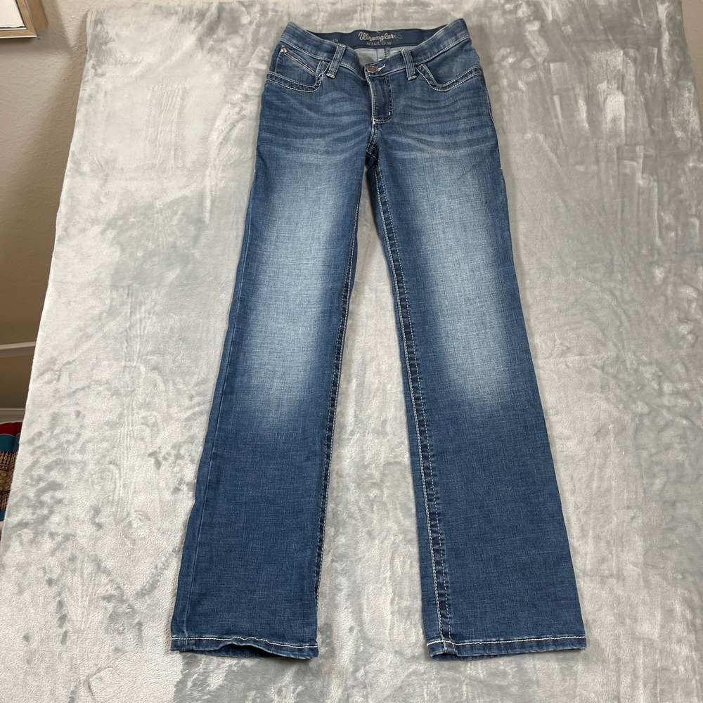 Wrangler Willow Ultimate Riding Jeans Medium Wash Bootcut 5x32 10WRW60DS